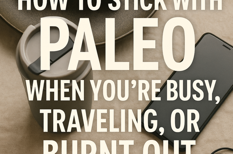 How to Stick With Paleo When You’re Busy, Traveling, or Burnt Out