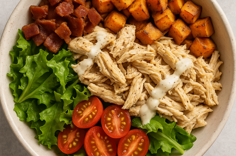 🥓 Paleo Chicken Bacon Ranch Bowls