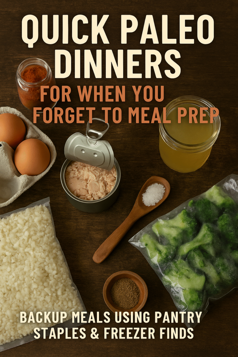 Quick Paleo Dinners for When You Forget to Meal Prep