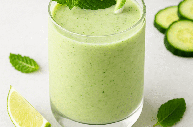 🥒 Cucumber Mint Smoothie