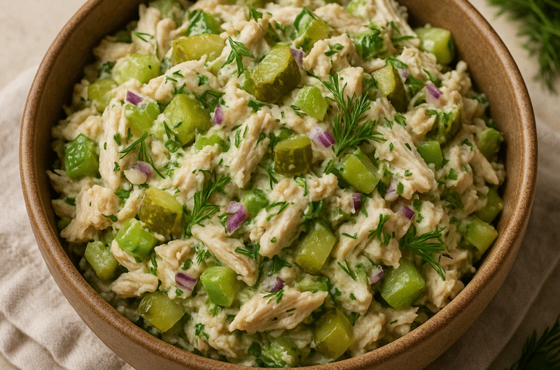 🥒 Dill Pickle Chicken Salad
