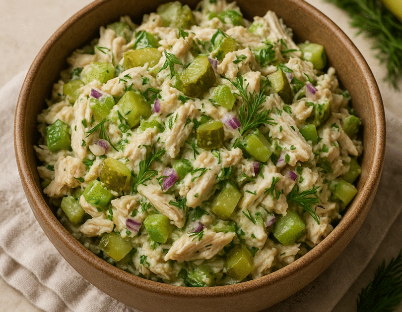 🥒 Dill Pickle Chicken Salad