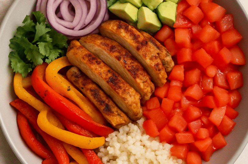🌶️ Paleo Chicken Fajita Bowls