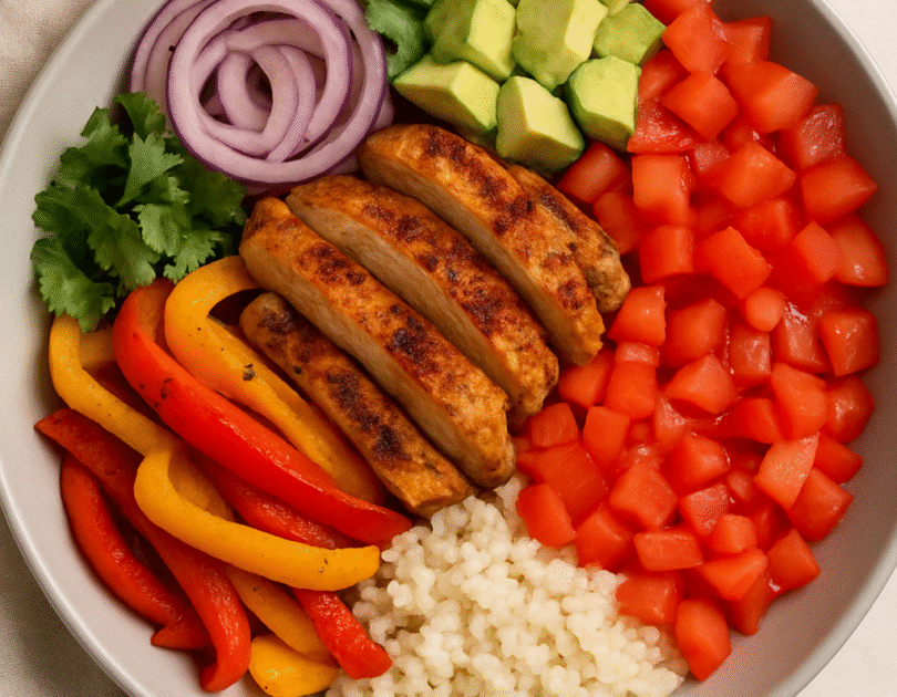 🌶️ Paleo Chicken Fajita Bowls