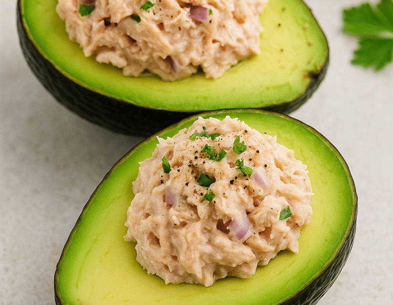 🥑 Tuna-Stuffed Avocados