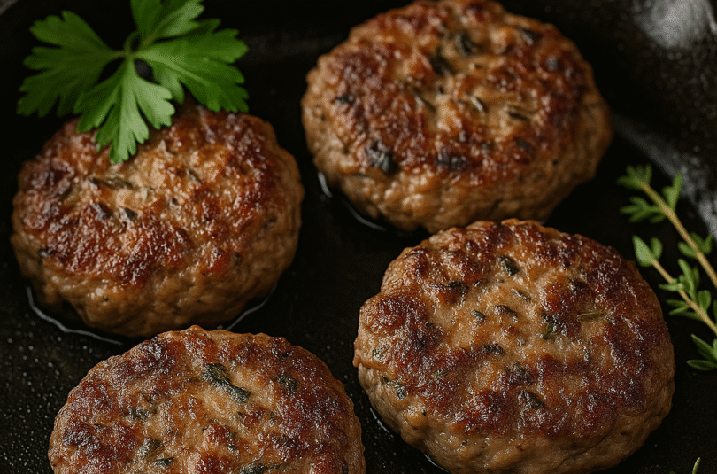 🥩 Paleo Sunrise Sausage Patties