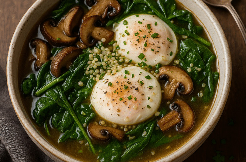 🍲 Savory Bone Broth Breakfast Bowl
