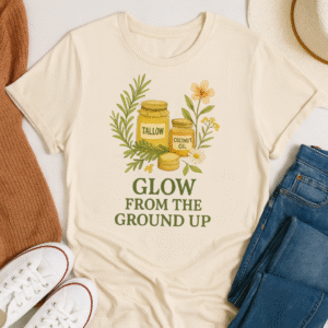 Glow From The Ground Up Tee